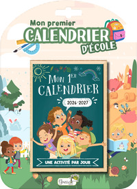 Mon premier calendrier d'école 2026-2027