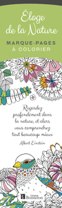 Marque-pages à colorier. Éloge de la Nature