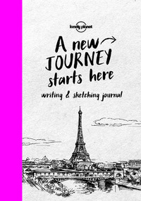 A New Journey starts here Writing & sketching journal -anglais-