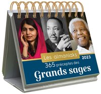 Almaniak 365 préceptes de grands sages 2023 - Calendrier 1 citation par jour