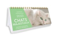 Semainier panoramique 2023 - Chats majestueux - Calendrier 1 photo par semaine