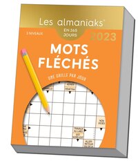 CALENDRIER ALMANIAK MOTS FLECHES 2023 : 1 GRILLE PAR JOUR