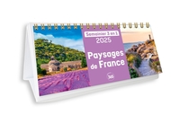 Calendrier semainier 2025 Paysages de France