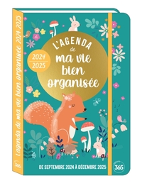 AGENDA POCKET MA VIE BIEN ORGANISEE, SEPT. 2024- DEC. 2025 16 MOIS POCKET RELIE