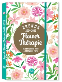 AGENDA FLOWER THERAPIE, SEPT. 2024- DEC. 2025, 16 MOIS, POCKET RELIE