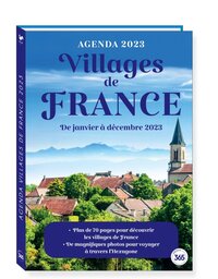 Agenda Loisirs Villages de France 2023 avec 70 pages d'informations sur nos plus beaux villages