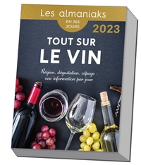 Calendrier Almaniak Tout sur le vin 2023 : 1 info par jour