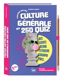 Testez votre culture générale en 250 quiz