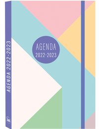 L'agenda de mon année sept. 2022- août 2023 - Tendance pastel, relié