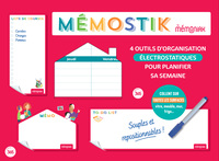 Mémostik by Mémoniak - 4 outils stickers électrostatiques pour organiser le quotidien