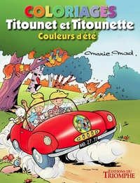 Coloriages Titounet et Titounette - Couleurs d'été