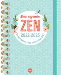 Mon agenda Zen, 1 an de conseils et préceptes zen, sept. 2022- déc. 2023, 16 mois