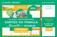 Le Bloc hebdomadaire Mémoniak 2025 Sorties en famille avec Michelin