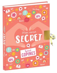MON CARNET SECRET - SPECIAL COPINES - JOURNAL INTIME AVEC CADENAS A COMPLETER