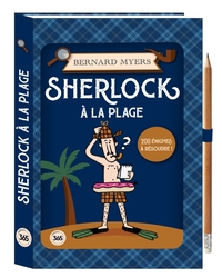 SHERLOCK A LA PLAGE - CRAYON OFFERT