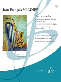 CARTES POSTALES - SAXOPHONE