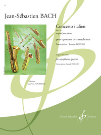 CONCERTO ITALIEN BWV 971