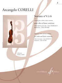 SONATES NA  4 A 6 OPUS V