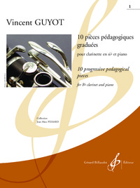 10 PIECES PEDAGOGIQUES GRADUEES VOLUME 1 - EDITION BILINGUE