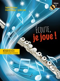 ECOUTE JE JOUE ! VOLUME 3 - FLUTE - CD OFFERT