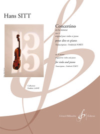 CONCERTINO EN LA MINEUR OPUS 31