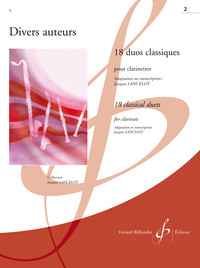 18 DUOS CLASSIQUES VOLUME 2