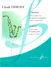 1ER QUATUOR OPUS 10