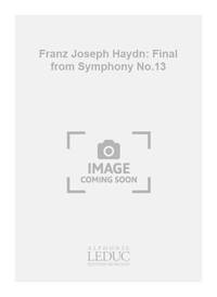 FRANZ JOSEPH HAYDN: FINAL FROM SYMPHONY NO.13 (CLASSIQUES NO.193) (VIOLIN & PIANO)