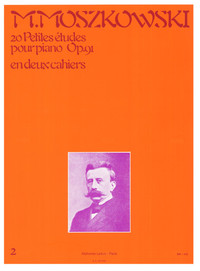 MORITZ MOSZKOWSKI : 20 PETITES ETUDES OP.91, VOLUME 2 -  PIANO