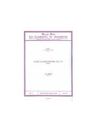 JOHANN SEBASTIAN BACH: BOURREE (CLASSIQUES NO.8) (SAXOPHONE-ALTO & PIANO)