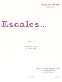 JACQUES IBERT: ESCALES (OBOE/PIANO)