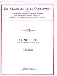 WOLFGANG AMADEUS MOZART: CONCERTO (CLASSIQUES NO.29) (DOUBLE BASS & PIANO)