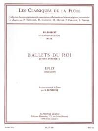 JEAN BAPTISTE LULLY: GAVOTTE EN RONDEAU (CLASSIQUES NO.33) (FLUTE & PIANO)