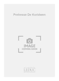 LADMIRAULT PRETRESSE DE KORIDWEN BL627 PIANO 4 HANDS BOOK PIANO