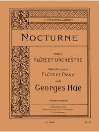 GEORGES HUE: NOCTURNE (FLUTE & PIANO)