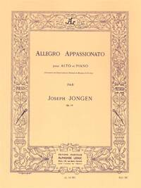 JOSEPH JONGEN: ALLEGRO APPASSIONATO OP. 79, FOR VIOLA AND PIANO