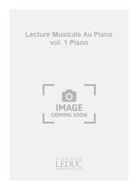 ROUGNON PAUL LECTURE MUSICALE AU PIANO VOLUME 1 PIANO BOOK PIANO