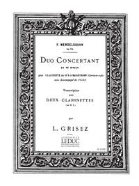 FELIX MENDELSSOHN: DUO CONCERTANT