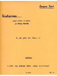 JACQUES IBERT: LE PETIT ANE BLANC (VIOLIN/PIANO)