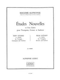 MAXIME-ALPHONSE: ETUDES NOUVELLES VOL.1 (TRUMPET SOLO) TROMPETTE