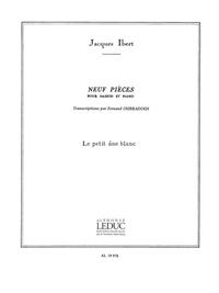 JACQUES IBERT: LE PETIT ANE BLANC (BASSOON & PIANO)