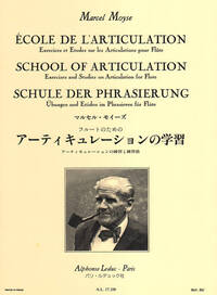 ECOLE DE L'ARTICULATION POUR FLUTE