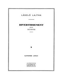 LAJTHA DIVERTISSEMENT IN 4 ORCHESTRA SCORE