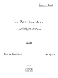 JACQUES IBERT: LE PETIT ANE BLANC (MEZZO/BAR) (VOICE & PIANO)