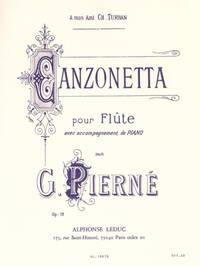 GABRIEL PIERNE: CANZONETTA, OP.19 (FLUTE/PIANO)