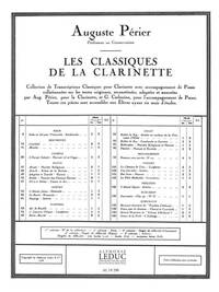 GEORG FRIEDRICH HANDEL: PETITE MARCHE (CLASSIQUES NO.68) (CLARINET & PIANO)