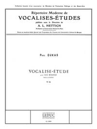 PAUL DUKAS: VOCALISE (MED) (VOICE & PIANO)