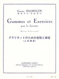 GASTON HAMELIN: SCALES AND EXERCISES (CLARINET)