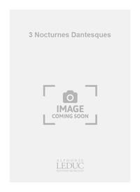 GEORGES MIGOT: 3 NOCTURNES DANTESQUES (PIANO SOLO) PIANO