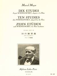 MARCEL MOYSE: TEN STUDIES AFTER WIENIAWSKY (FLUTE)